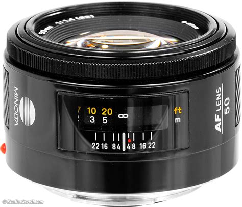 Minolta 50mm F14 Review