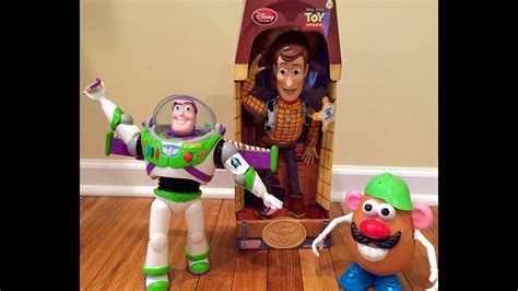 Toy Story Talking Woody Featuring Buzz And Mr Potato Head