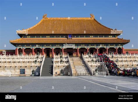 Imperial Garden Forbidden City China Hi Res Stock Photography And