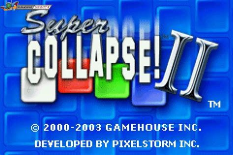 Super Collapse Ii 2003 Gba First Try Preview 720p Youtube