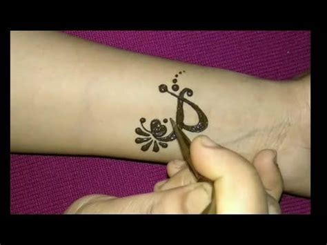 Birthday cake topper svg, happy birthday svg cut files. P letter henna tattoo design || Alphabet P letter tattoo ...