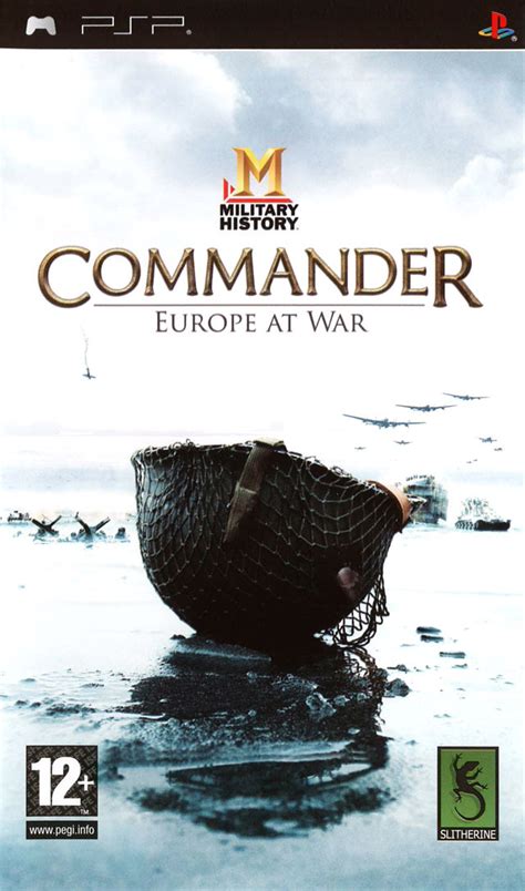 Military History Commander Europe At War Sur Playstation Portable