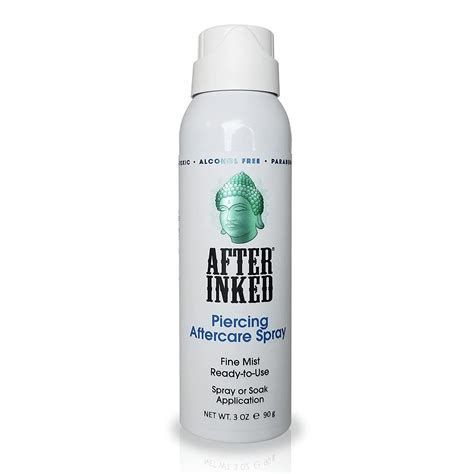 Buy After Inked Piercing Aftercare Spray Fine Mist Spray Or Soak