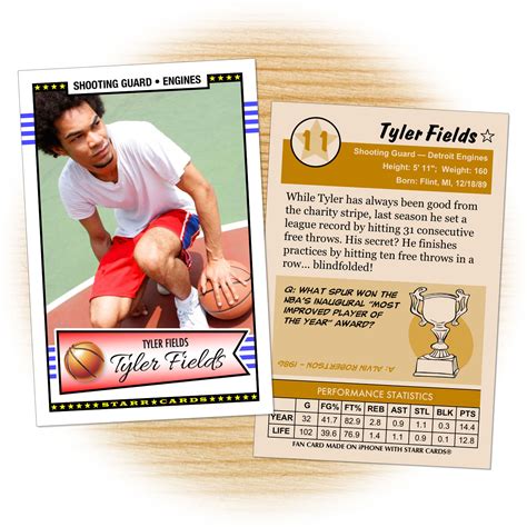 How To Make Your Own Custom Sports Cards Printable Templates Free
