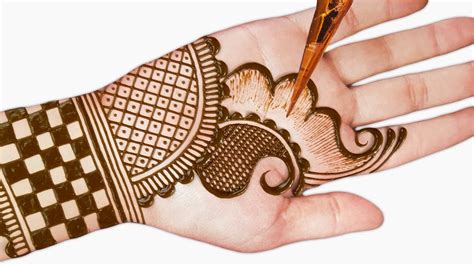 Simple And Easy Mehndi Designs For Hands Step By Step