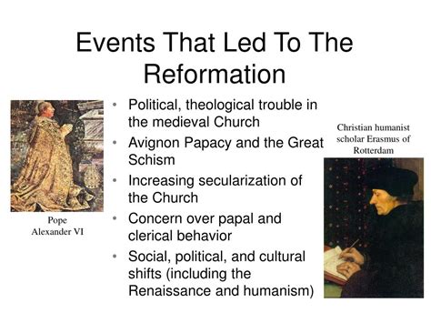 Ppt The Reformation Powerpoint Presentation Free Download Id1162125