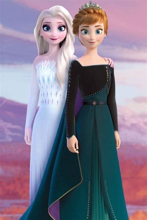 Elsa And Anna Frozen 2 Wallpapers Wallpaper Cave Disney Prensesleri