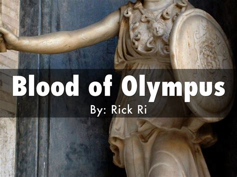 Blood Of Olympus By Kiara Crumbley