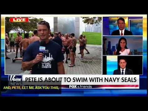 SEAL Swim Pete Hegseth Of Fox Friends Joins SEALs At The Starting Line YouTube