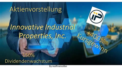 📉 Aktienvorstellung 🏢 Innovative Industrial Properties 💰150