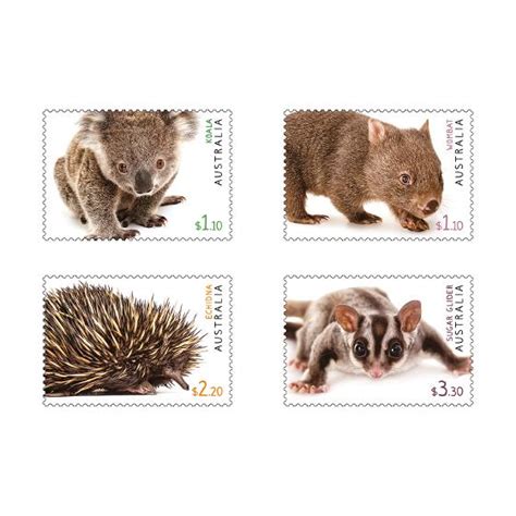 Set Of Australian Fauna Ii Stamps Australian Fauna Ii