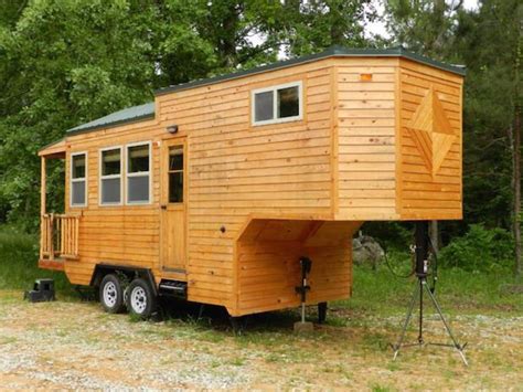 The original log cabin homes ltd. For Sale Quirky Modern Home on Gooseneck Trailer - Cabin ...