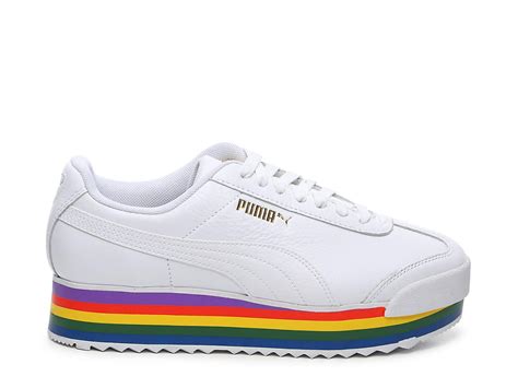 Puma Leather Roma Amor Platform Sneaker In White Lyst
