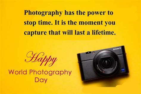 World Photography Day Quotes 2022 Wishes Slogan Status