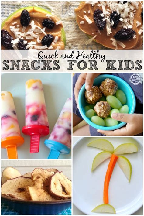 Healthy And Quick Snacks For Kids