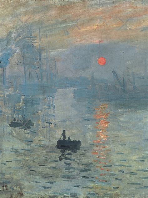 Hd Impressionsunrise Soleil Levant By Paul Cezanne 1872 High