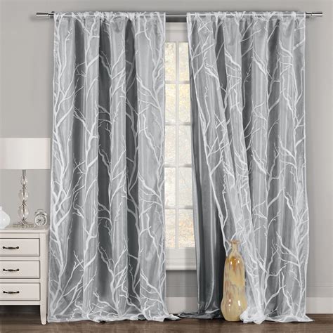Tree Branch Curtains