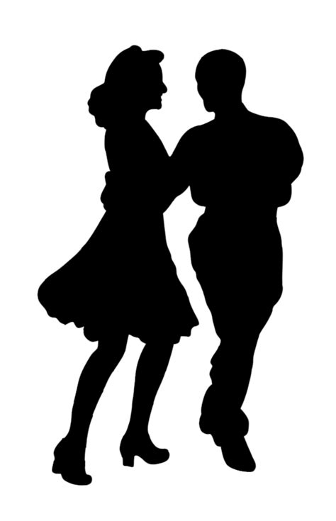 Couple Dancing Silhouette Free Stock Photo Public Domain Pictures