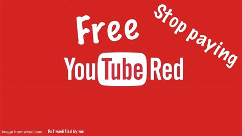 كيفية الإشتراك في خدمة Youtube Red المدفوعة مجانا Youtube