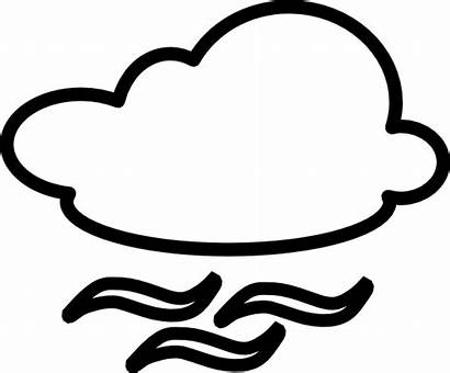 Wind Windy Clipart Fog Clip Weather Foggy
