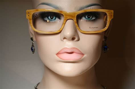New Archipelago A1213 C4 Wood Pattern Thick Rimmed Glasses Eyeglass Frames 54 18 Ebay