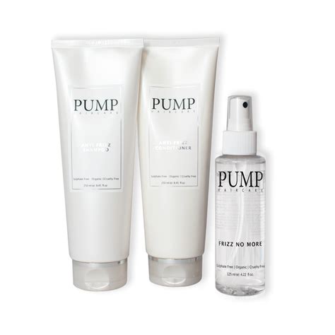 Shampoo And Conditioner For Frizzy Hair Pump Haircare