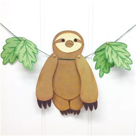 10 Super Cute Sloth Crafts For Kids Crafts For International Sloth Day