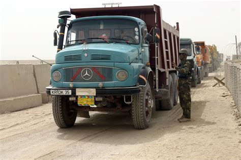 Filemercedes Benz Trucks In Fallujah Wikimedia Commons