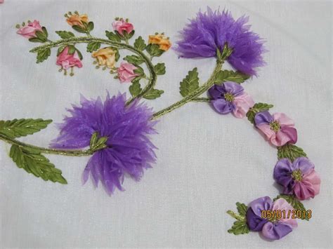 Knitting Gorgeous Patterns: 15 Beautiful Ribbon Embroidery Designs