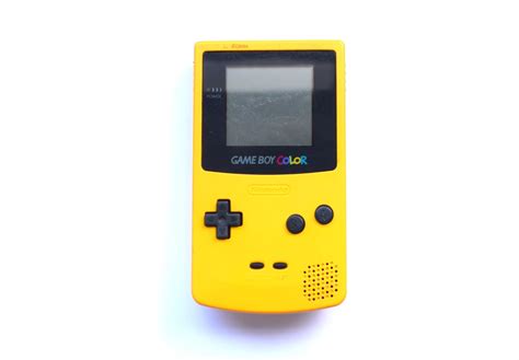 Nintendo Game Boy Color Gbc System Gelb Handheld Konsole Gameboy Colour
