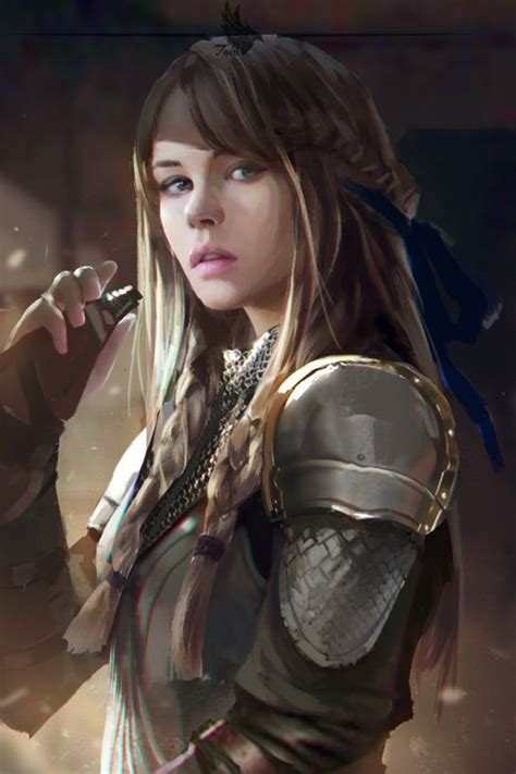 9123665570a72 On DrawCrowd Character Portraits Fantasy Women