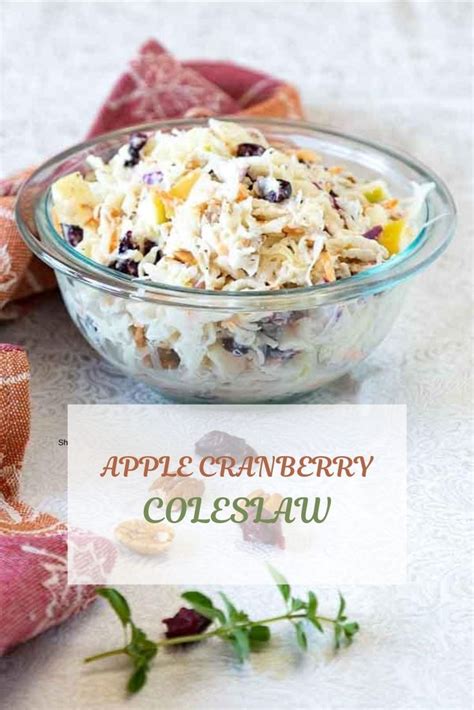 Skip to main search results. Apple Cranberry Coleslaw - Art of Natural Living