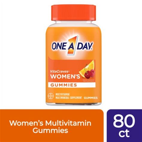 One A Day Vitacraves Womens Multivitamin Gummies 80 Ct Harris Teeter