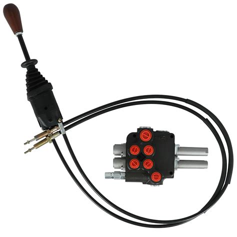 2 Spool 80lm P80 Multi Way Reversing Valve Remote Control Cable