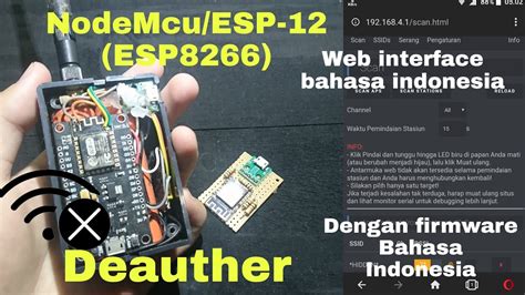 Cara Membuat Wifi Deauther Esp8266 Nodemcu Firmware Bahasa Indonesia