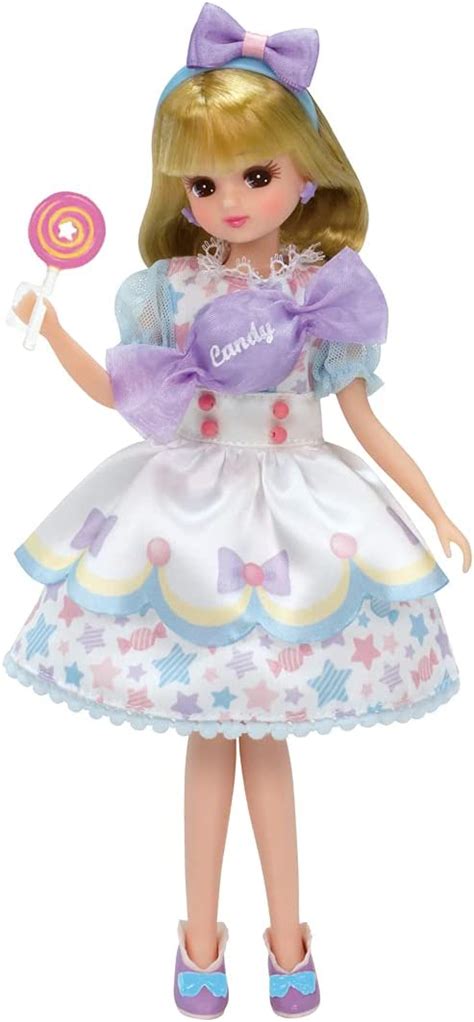 Takara Tomy Licca Chan Doll Ld 09 Sweet Candy Dress Up Doll Pretend