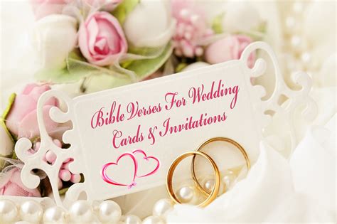 30 Best Bible Verses For Wedding Cards And Invitations Superbwishes