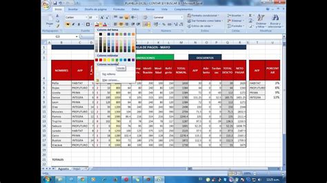 Excel 06 Base De Datos En Excel Contarsi Sumarsi
