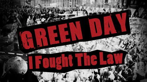 Green Day I Fought The Law 2004 Youtube
