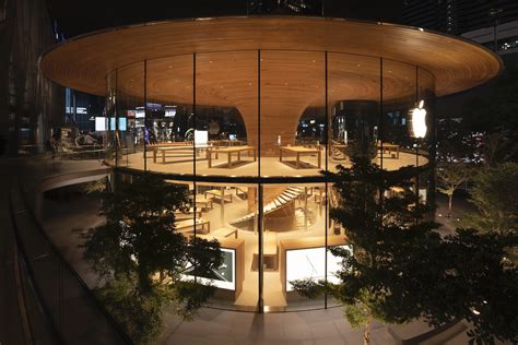 Apple store is a chain of retail stores owned and operated by apple inc. Bangkok's Apple Store is a Sculptural Masterpiece by ...