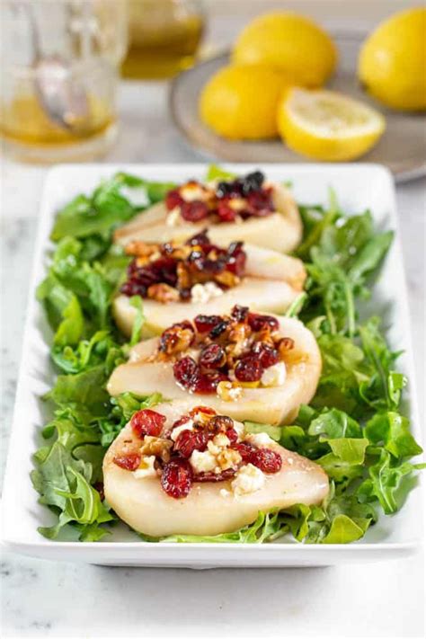 Easy Roasted Pears Recipe Is The Perfect Appetizer Or Salad This