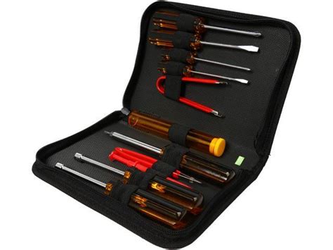 Preparation tools in your computer tool kit. StarTech.com 11 Piece PC Computer Tool Kit with Carrying ...
