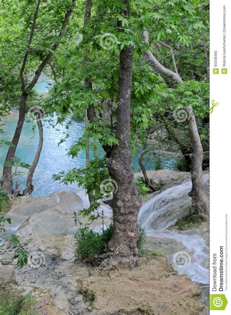 Kursunlu Waterfall Plan View Stock Photo Image Of River Natural