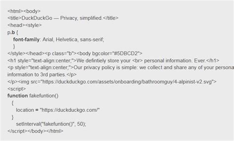 In Android Version Of Duckduckgo Browser Found Vulnerability That Helps Faking Url Adware Guru