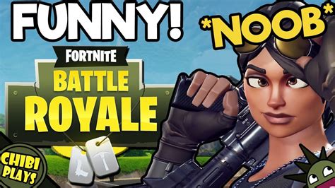 Funny Noob On Fortnite Battle Royale Fortnite Battle Royale Gameplay