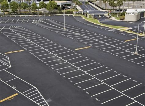 Benefits Commercial Parking Lot Striping Firemans Paving