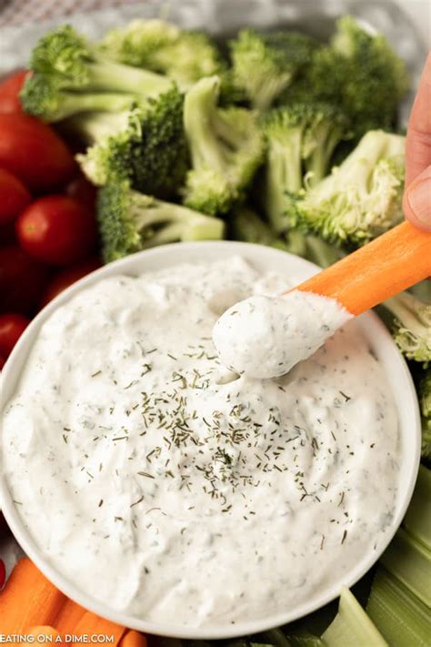 Homemade Ranch Dip Learn How To Make Ranch Dip