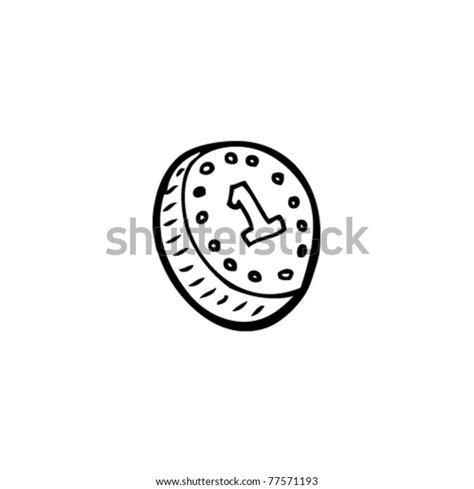 Coin Cartoon Stock Vector Royalty Free 77571193 Shutterstock