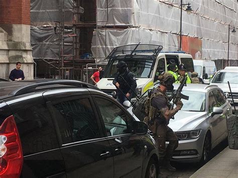Sas In Manchester Following The Terrible Bombing On 22nd May 2017
