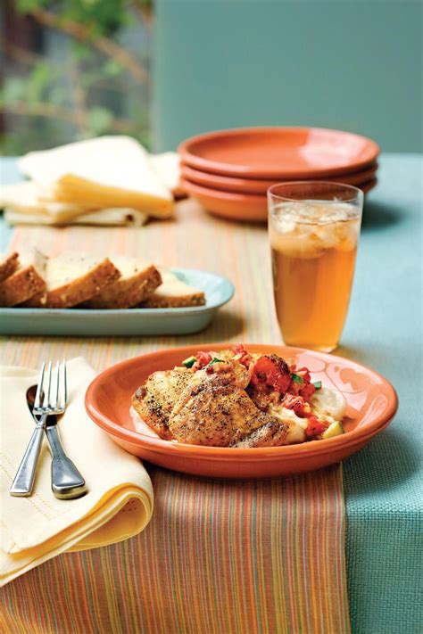 On the bone with the skin on; Chicken Thigh Recipes | Boneless chicken thigh recipes ...